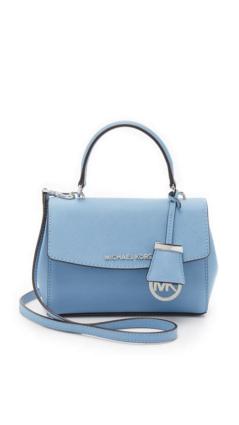 michael kors blue ava|Michael Kors ava mini.